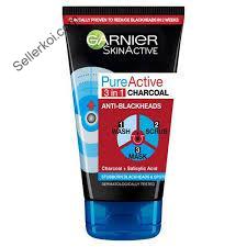 Garnier Skin Active Pure Active 3 in 1 Charcoal Anti-Blackhead 100gm